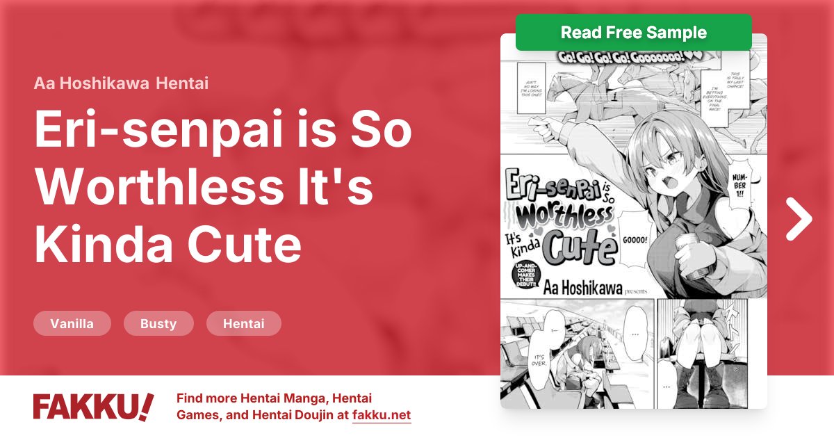  Eri-senpai is So Worthless It's Kinda Cute Hentai by Aa Hoshikawa - FAKKU