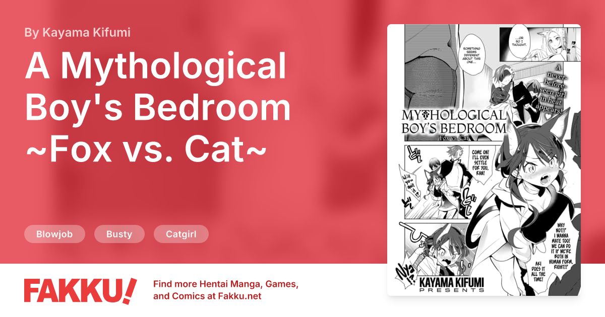 A Mythological Boy's Bedroom ~Fox vs. Cat~ Hentai by Kihachi Uro, Kayama Kifumi - FAKKU