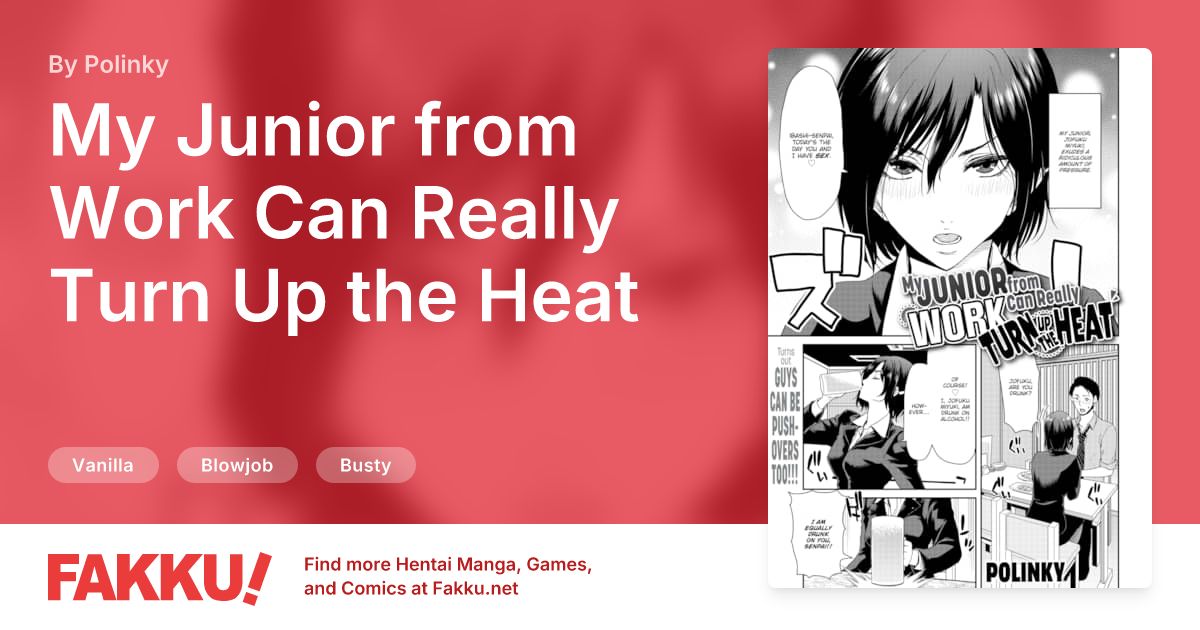 My Junior from Work Can Really Turn Up the Heat Hentai by Polinky - FAKKU