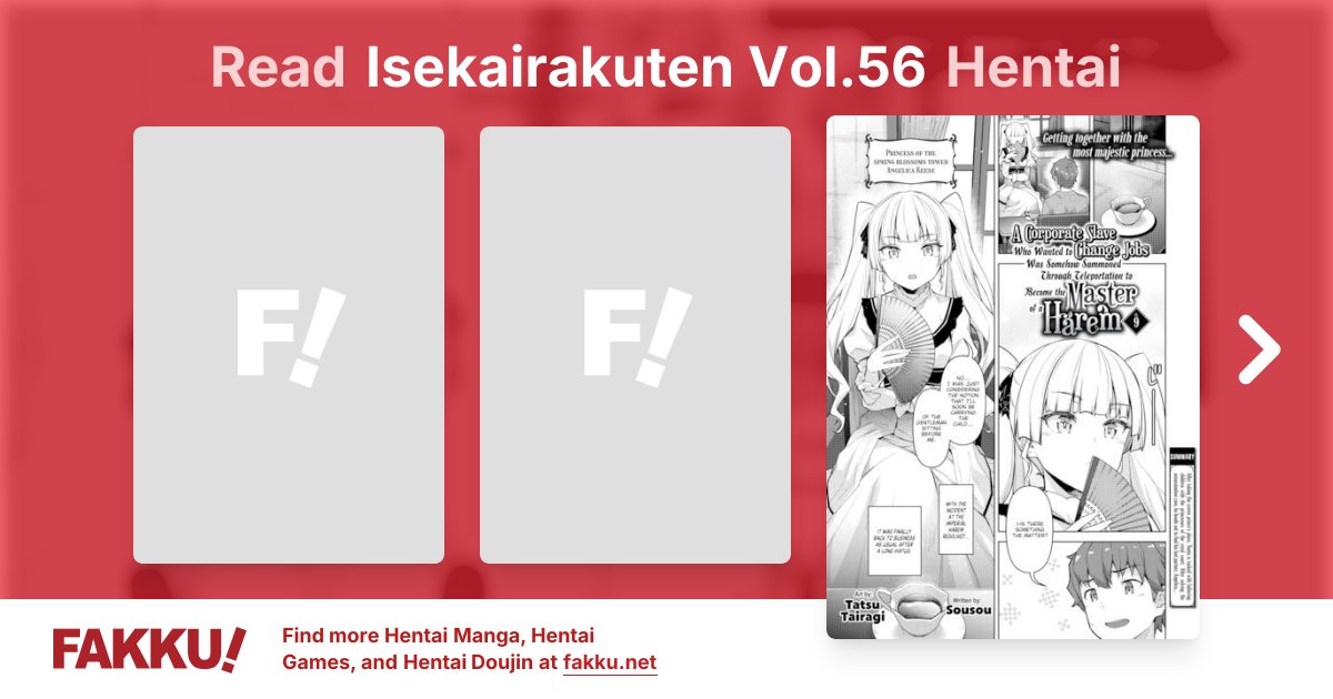 Isekairakuten Vol.56 Hentai - FAKKU