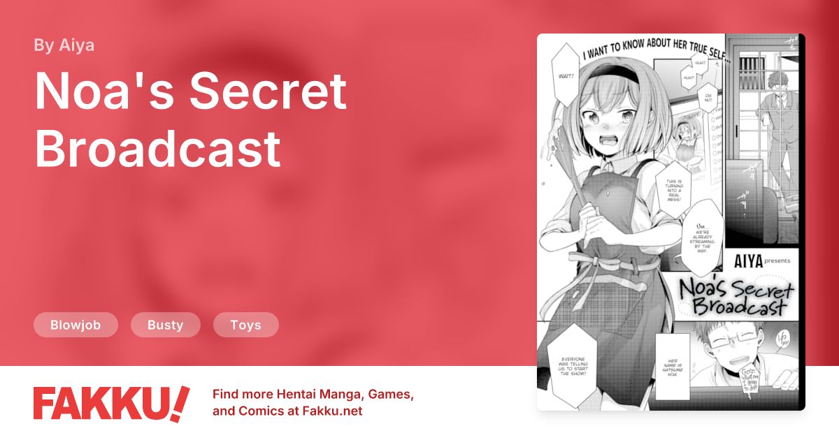 Noa's Secret Broadcast Hentai by Aiya - FAKKU