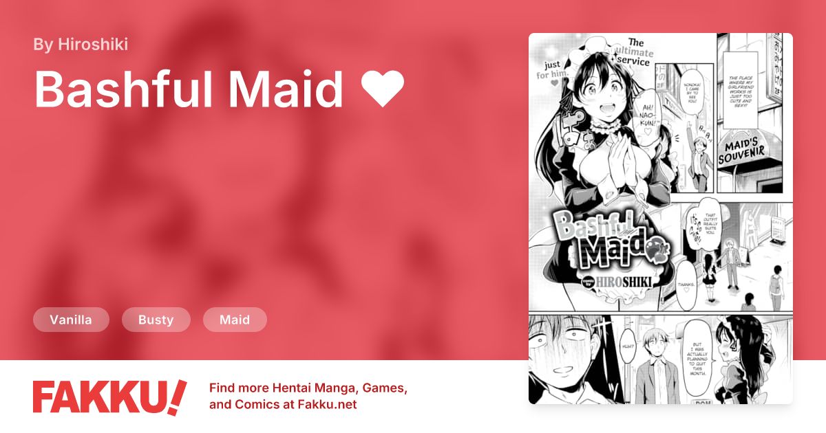 Bashful Maid ❤ Hentai by Hiroshiki - FAKKU