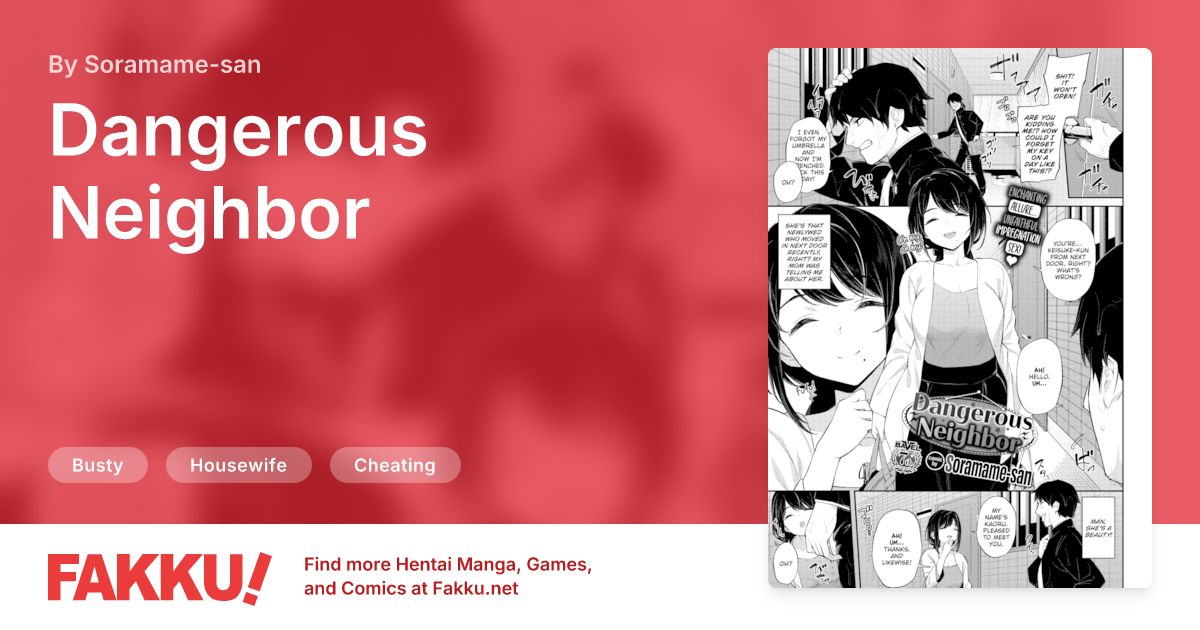 Dangerous Neighbor Hentai by Soramame-san - FAKKU