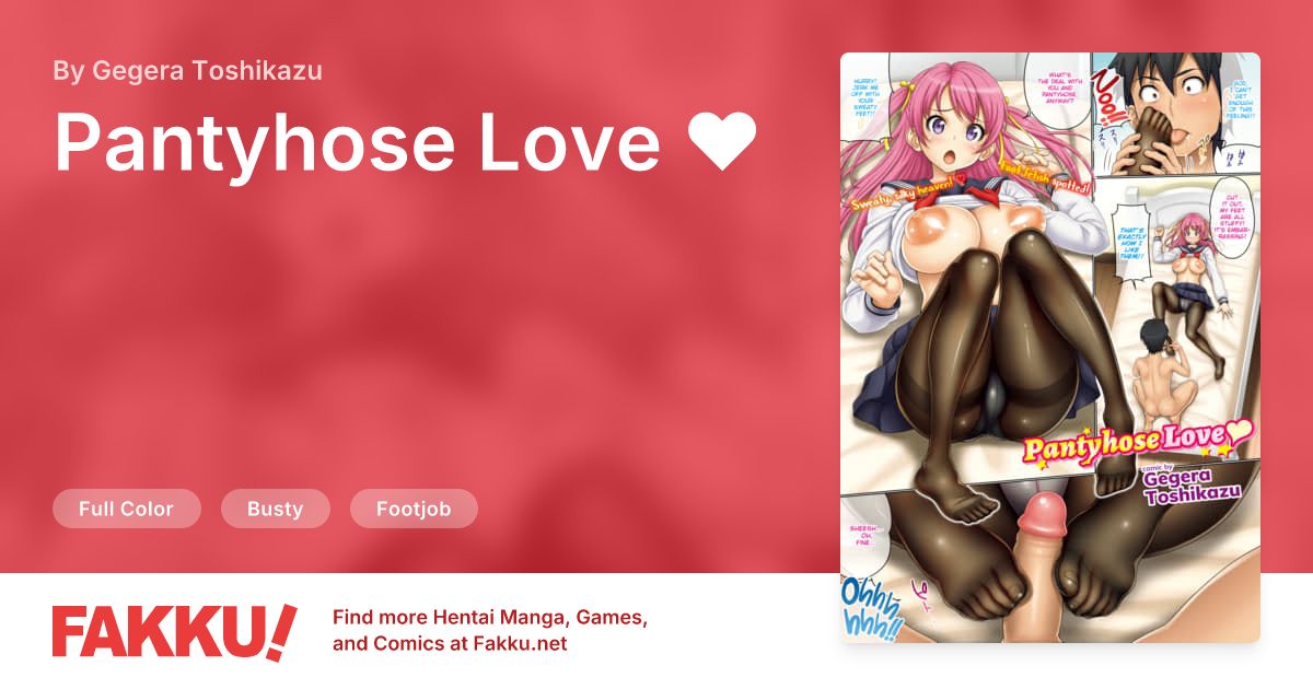 Pantyhose Love ❤ Hentai by Gegera Toshikazu - FAKKU