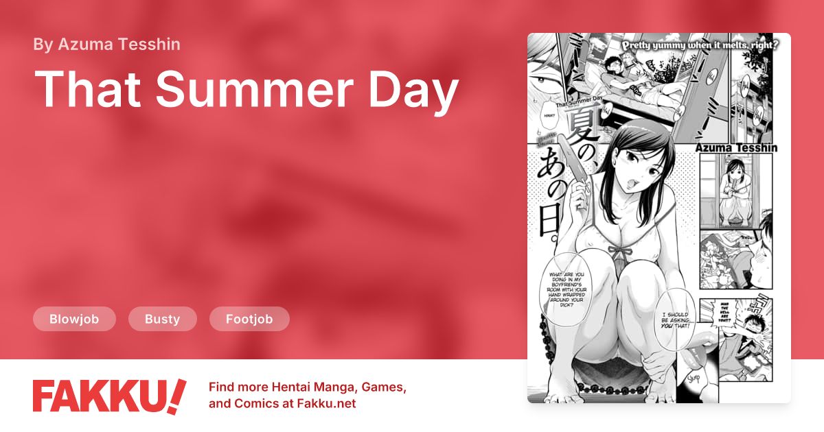 That Summer Day Hentai by Azuma Tesshin - FAKKU