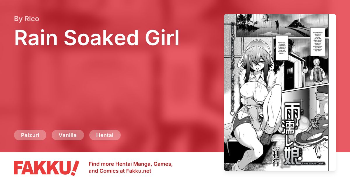 Rain Soaked Girl Hentai by Rico - FAKKU