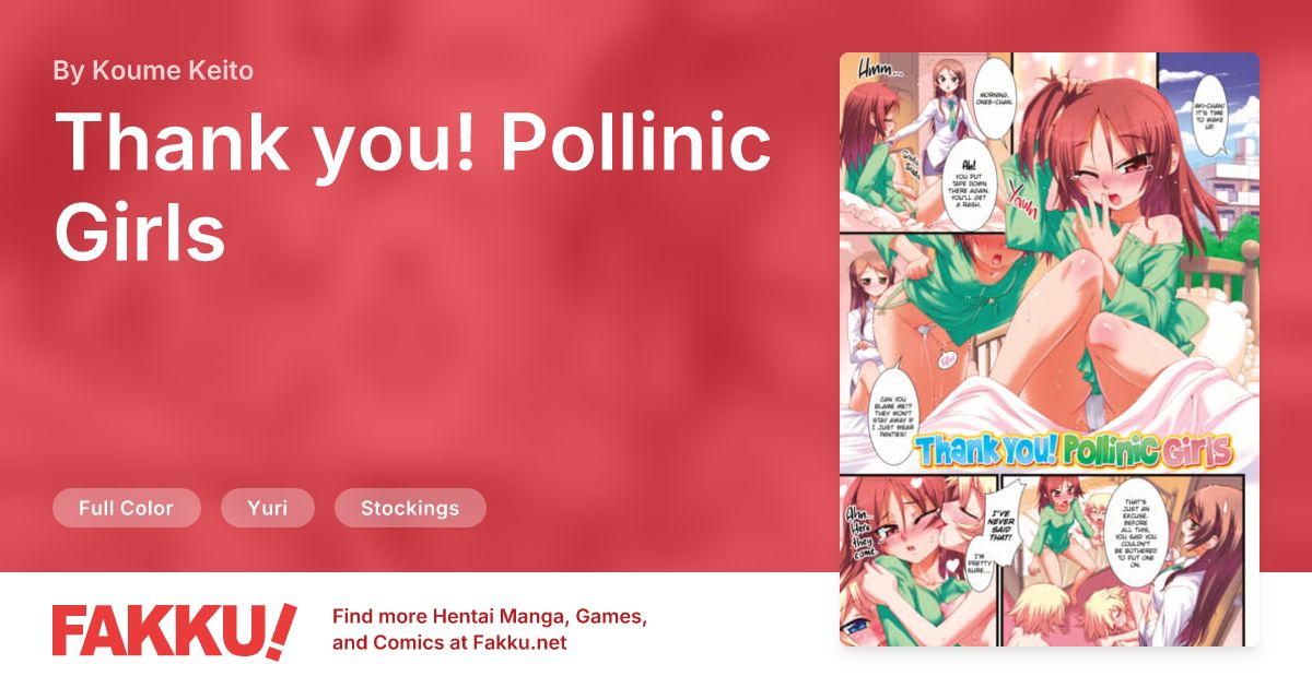 Thank you! Pollinic Girls Hentai by Koume Keito - FAKKU