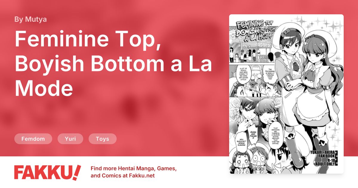 Feminine Top, Boyish Bottom a La Mode Hentai by Mutya - FAKKU