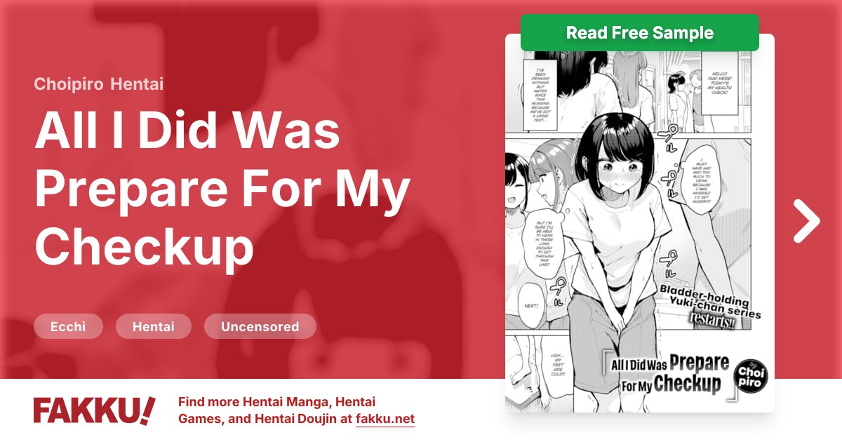  All I Did Was Prepare For My Checkup Hentai by Choipiro - FAKKU