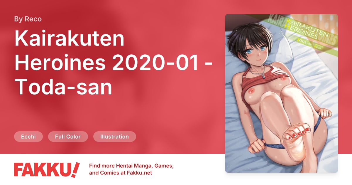 Kairakuten Heroines 2020-01 - Toda-san Hentai by Reco - FAKKU