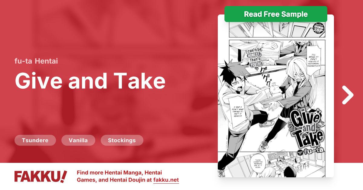 Give and Take Hentai by fu-ta - FAKKU