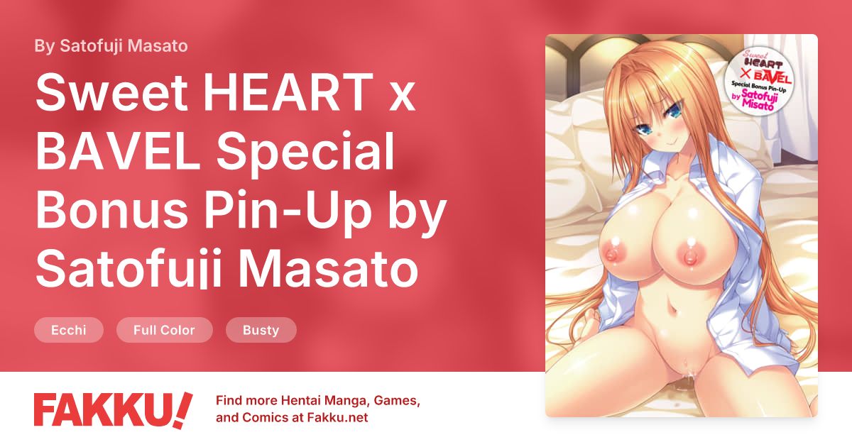 Sweet HEART x BAVEL Special Bonus Pin-Up by Satofuji Masato Hentai by Satofuji Masato - FAKKU