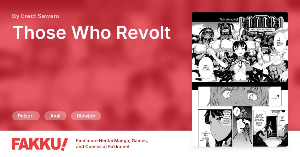 Those Who Revolt Hentai by Erect Sawaru - FAKKU