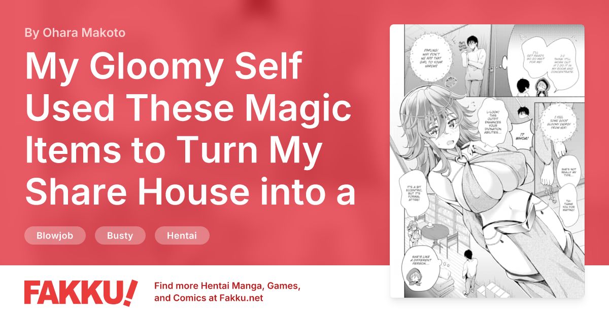My Gloomy Self Used These Magic Items to Turn My Share House into a Harem Ch.12 Hentai by Ohara Makoto - FAKKU