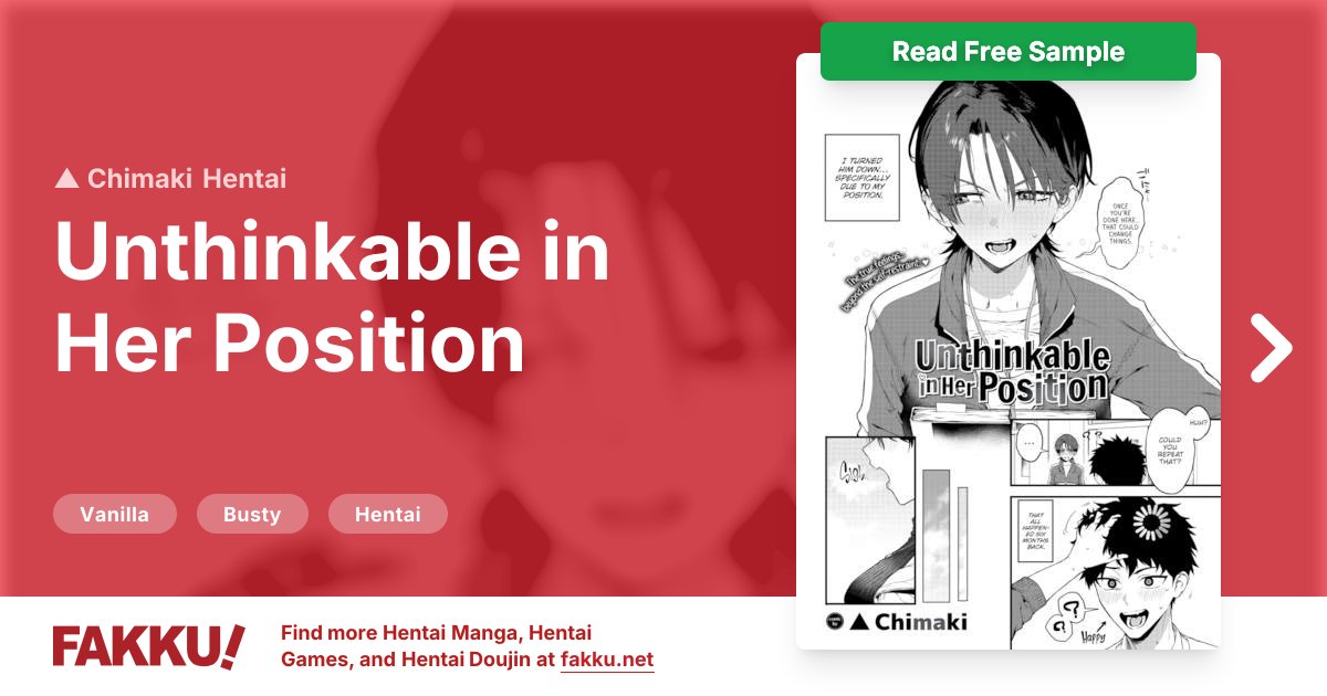  Unthinkable in Her Position Hentai by ▲ Chimaki - FAKKU