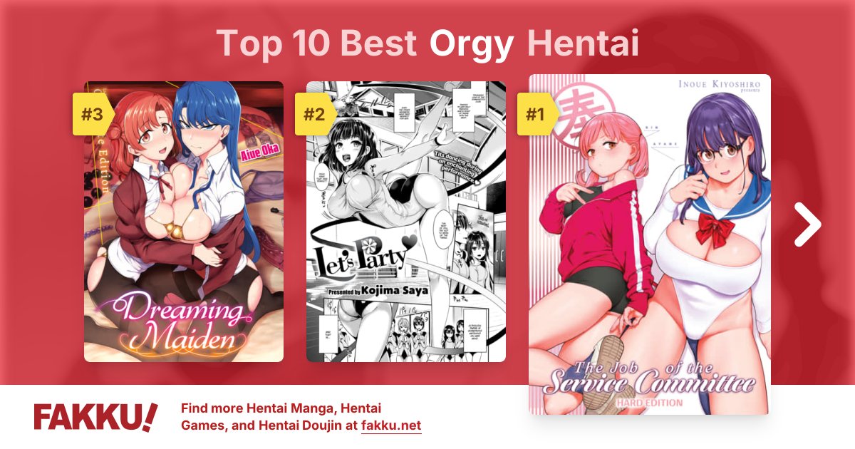 Top 10 Best Orgy Hentai