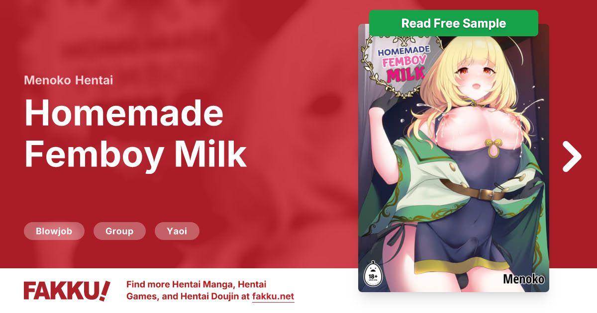 Homemade Femboy Milk Hentai by Menoko - FAKKU