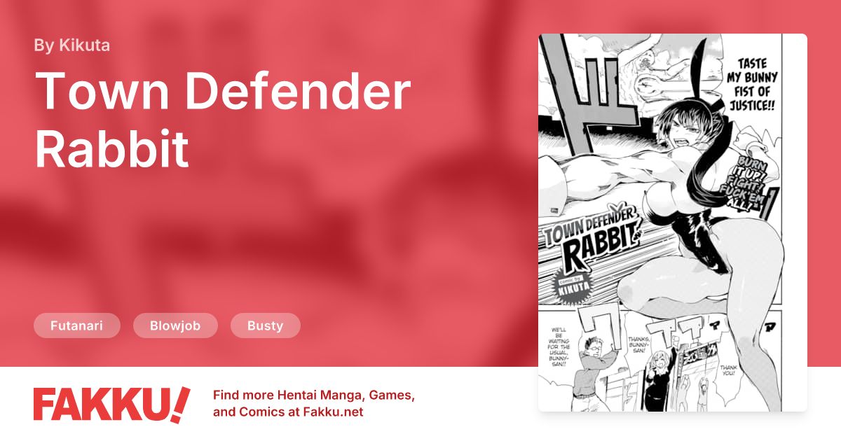 Town Defender Rabbit Hentai by Kikuta - FAKKU
