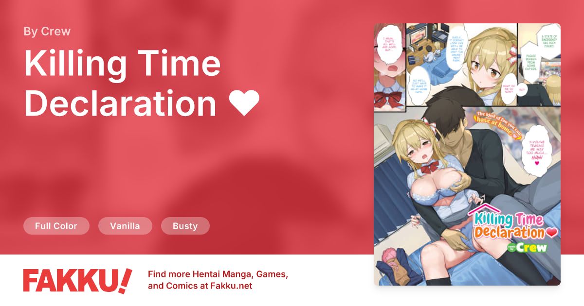 Killing Time Declaration ❤ Hentai by Crew - FAKKU