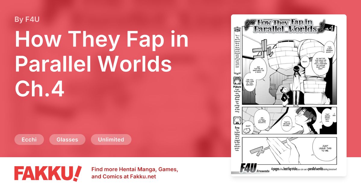 How They Fap in Parallel Worlds Ch.4 Hentai by F4U - FAKKU