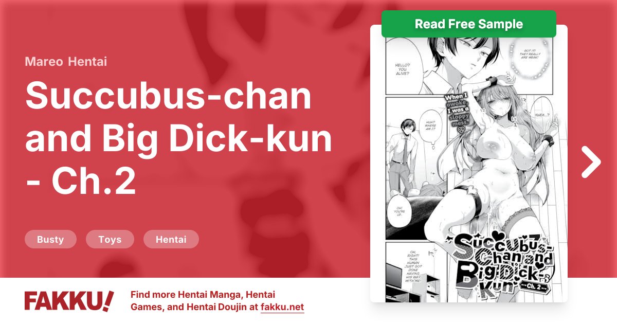 Succubus-chan and Big Dick-kun - Ch.2 Hentai by Mareo - FAKKU