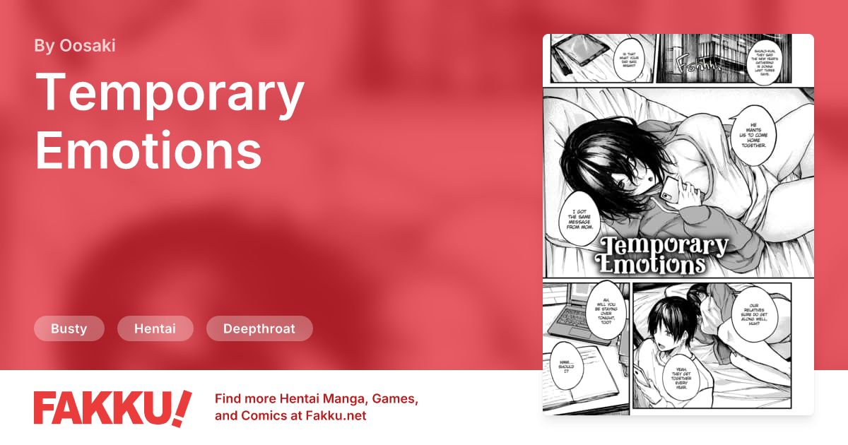 Temporary Emotions Hentai by Oosaki - FAKKU