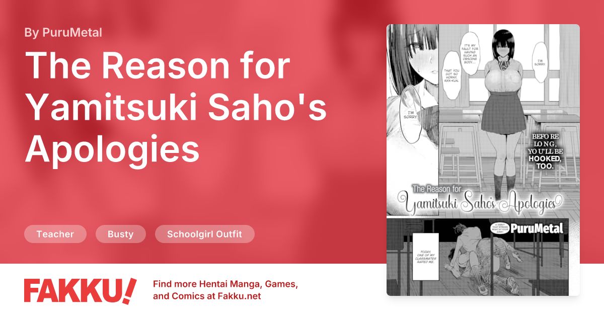 The Reason for Yamitsuki Saho's Apologies Hentai by PuruMetal - FAKKU