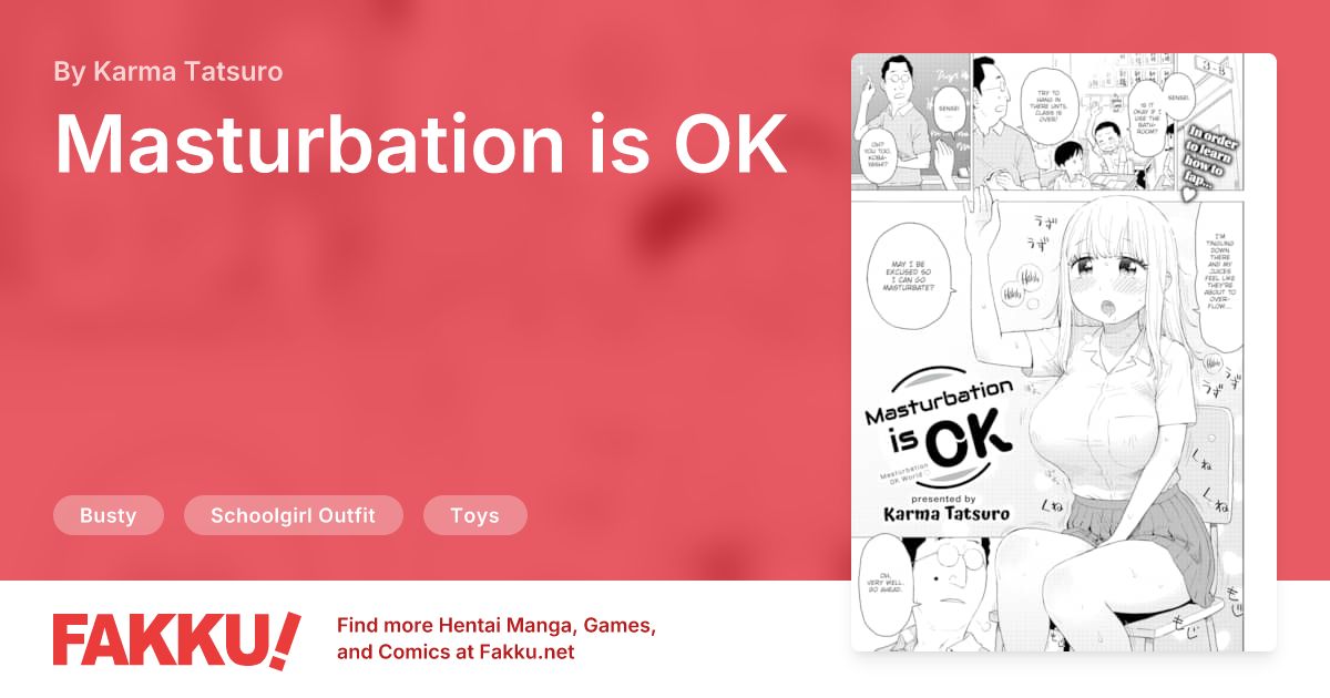 Masturbation is OK Hentai by Karma Tatsuro - FAKKU