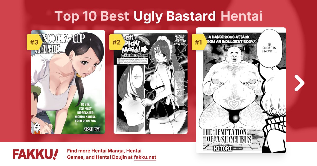 Top 10 Best Ugly Bastard Hentai