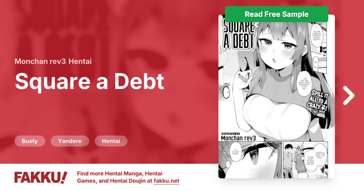 Square a Debt Hentai by Monchan rev3 - FAKKU