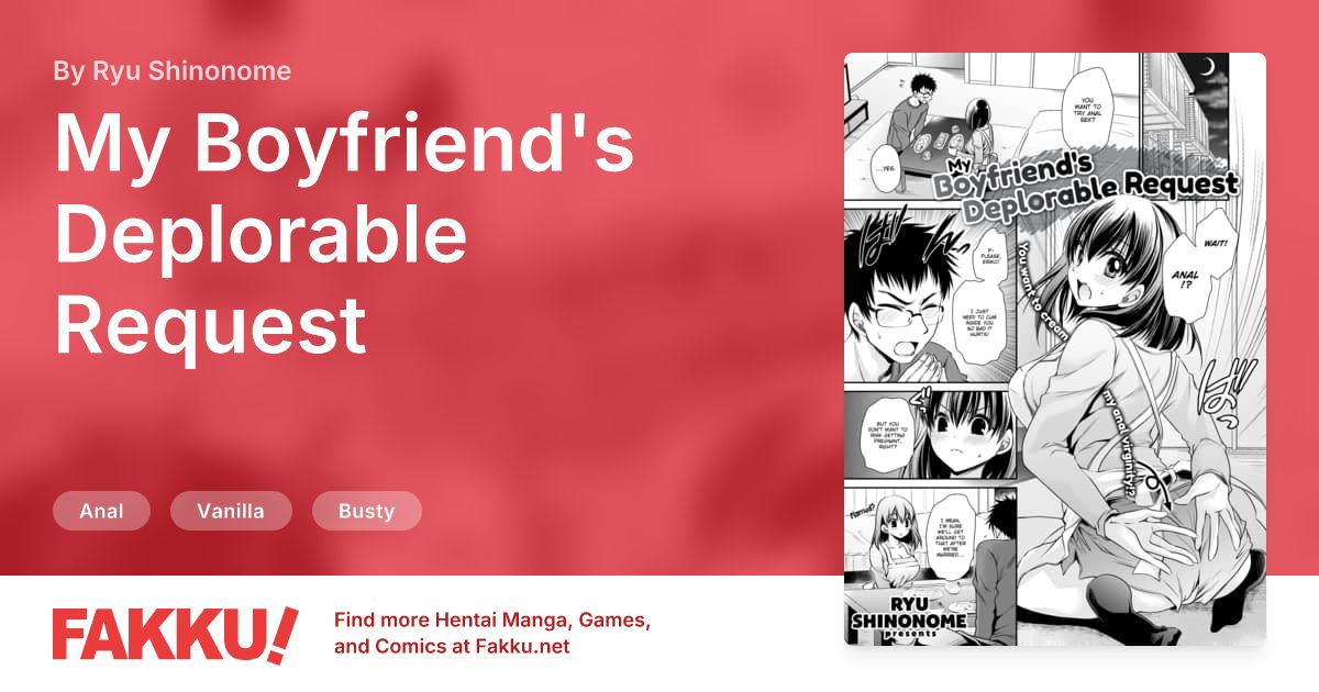 My Boyfriend's Deplorable Request Hentai by Ryu Shinonome - FAKKU