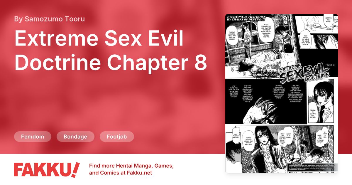 Extreme Sex Evil Doctrine Chapter 8 Hentai by Samozumo Tooru - FAKKU