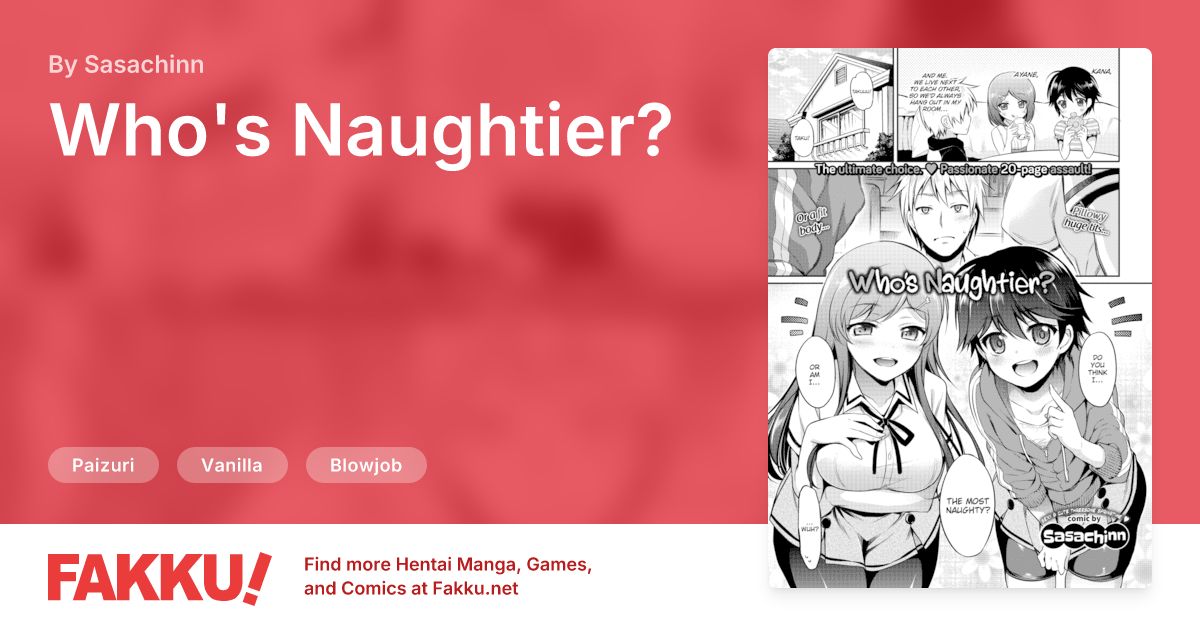 Who's Naughtier? Hentai by Sasachinn - FAKKU