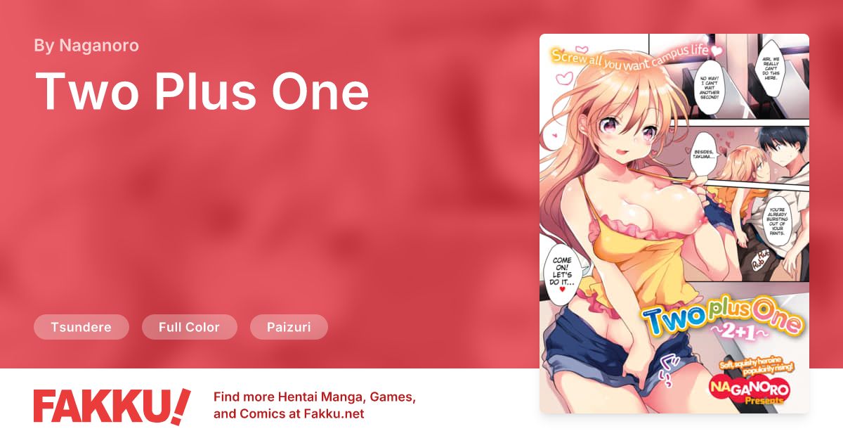 Two Plus One Hentai by Naganoro - FAKKU