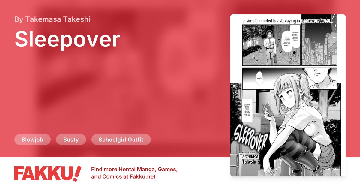 Sleepover Hentai by Takemasa Takeshi - FAKKU
