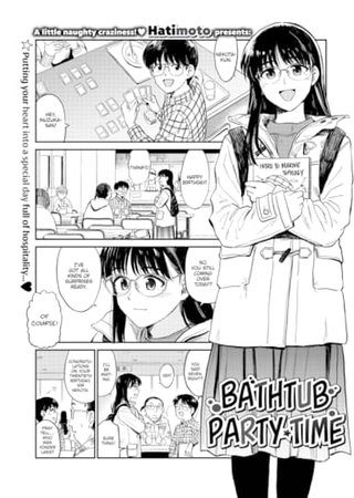 Bathtub Party Time Hentai Cover Image