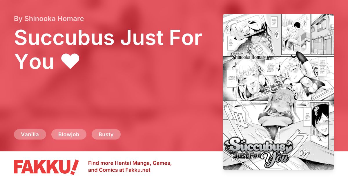 Succubus Just For You ❤ Hentai by Shinooka Homare - FAKKU