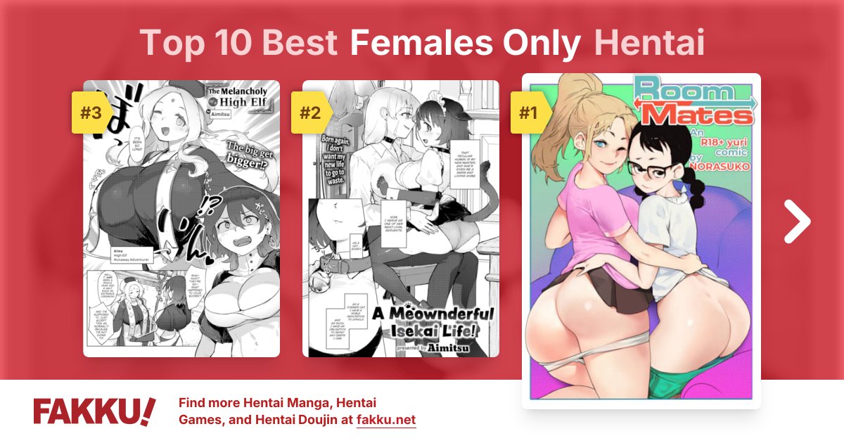 Top 10 Best Females Only Hentai