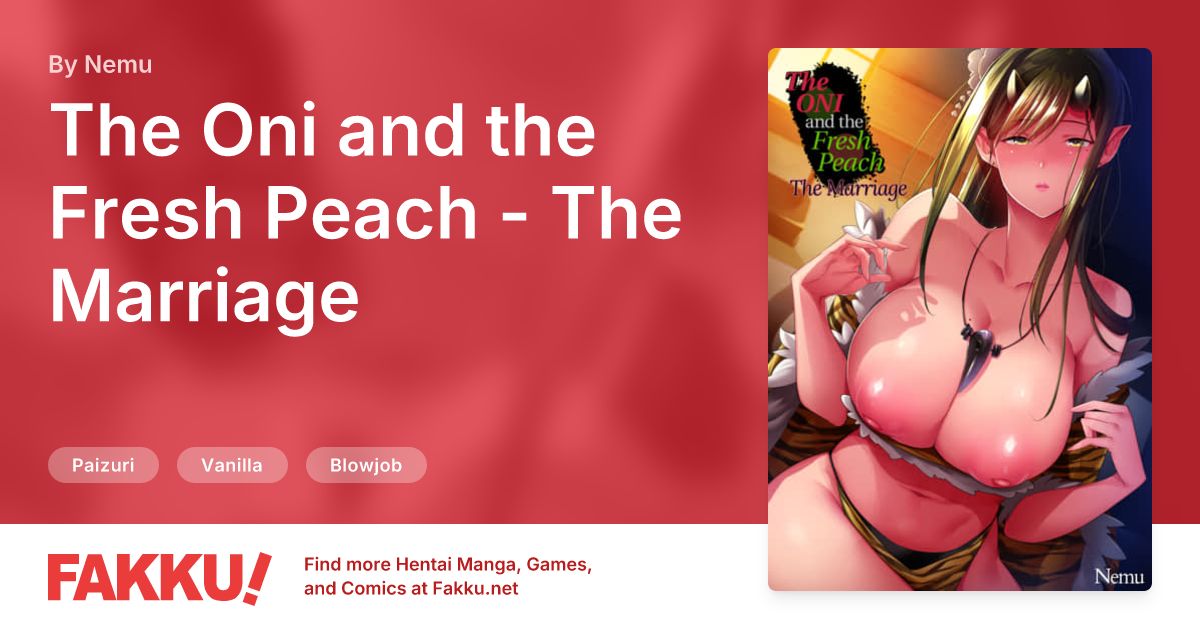  The Oni and the Fresh Peach - The Marriage Hentai by Nemu - FAKKU