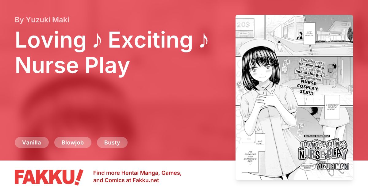  Loving ♪ Exciting ♪ Nurse Play Hentai by Yuzuki Maki - FAKKU