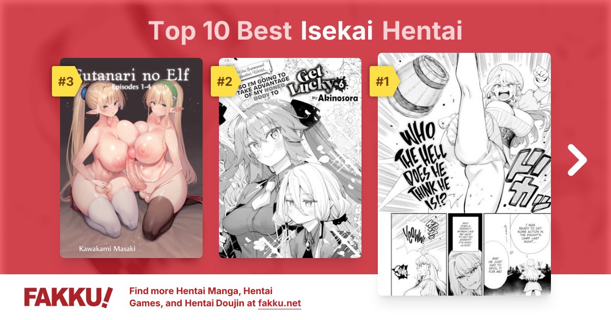 Top 10 Best Isekai Hentai