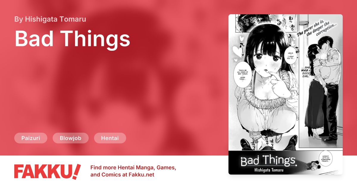 Bad Things Hentai by Hishigata Tomaru - FAKKU