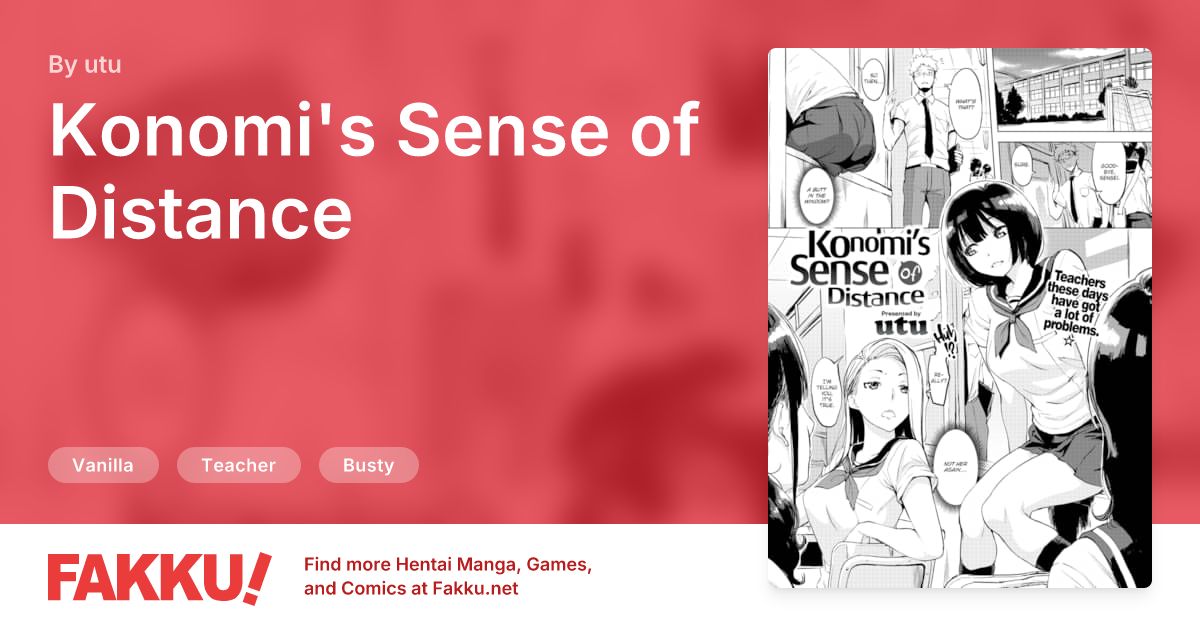 Konomi's Sense of Distance Hentai by utu - FAKKU