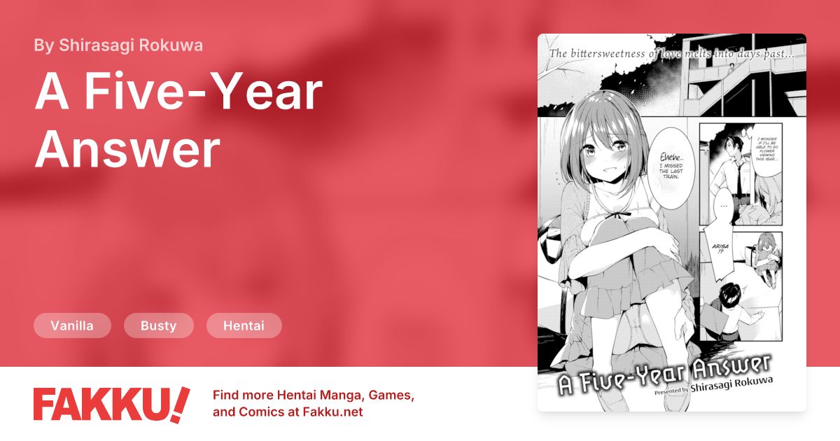 A Five-Year Answer Hentai by Shirasagi Rokuwa - FAKKU