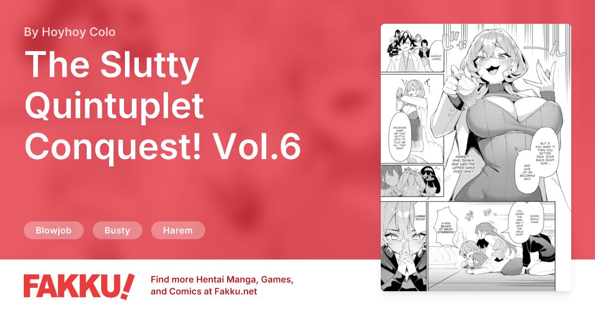 The Slutty Quintuplet Conquest! Vol.6 Hentai by Hoyhoy Colo - FAKKU