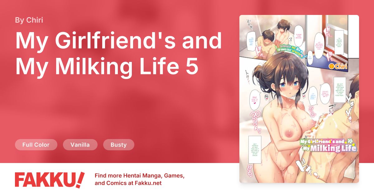  My Girlfriend's and My Milking Life 5 Hentai by Chiri - FAKKU