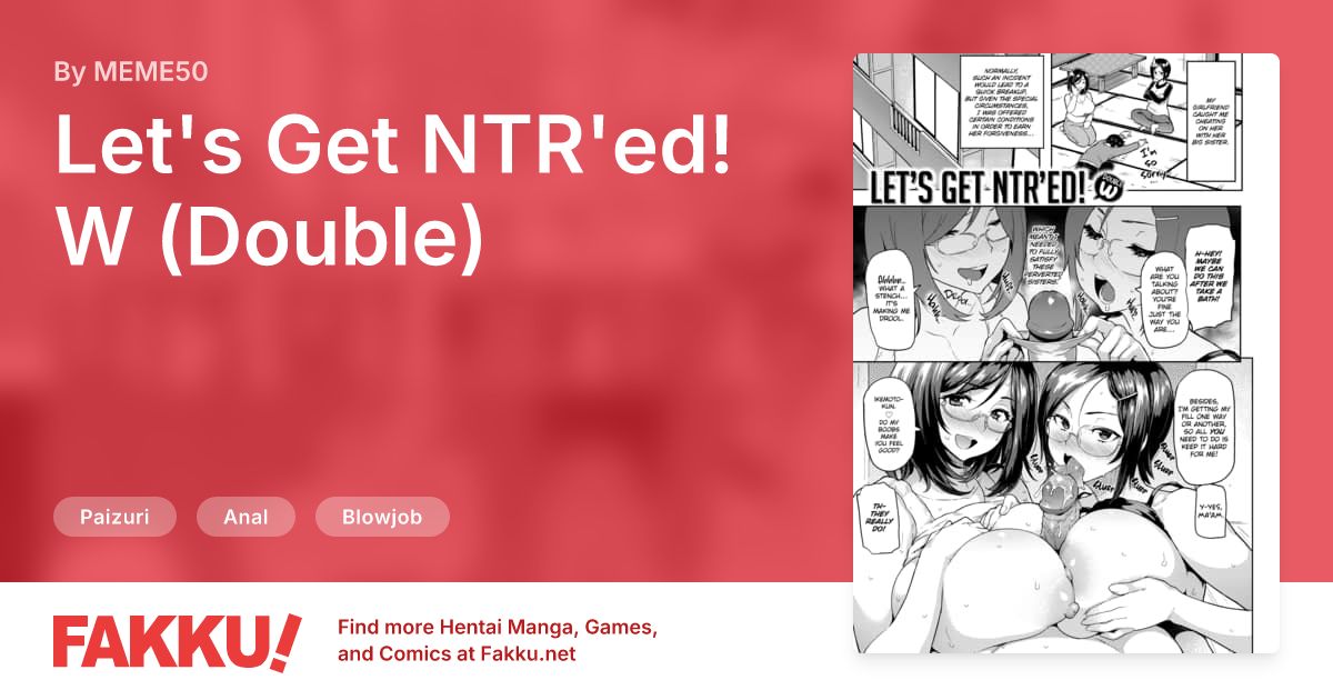 Let's Get NTR'ed! W (Double) Hentai by MEME50 - FAKKU