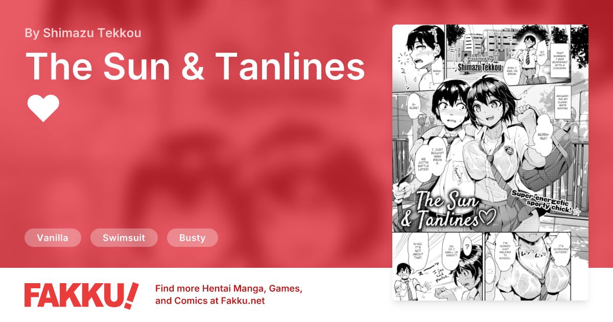 The Sun & Tanlines ❤ Hentai by Shimazu Tekkou - FAKKU