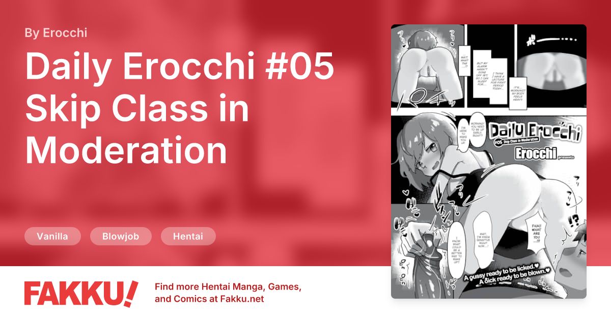Daily Erocchi #05 Skip Class in Moderation Hentai by Erocchi - FAKKU