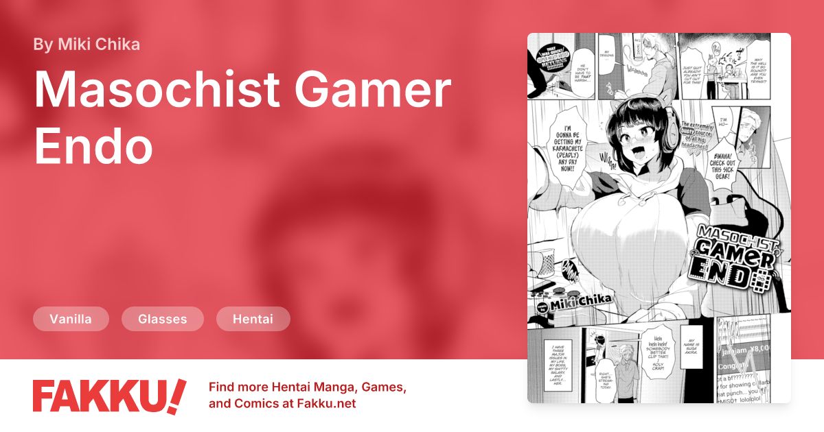Masochist Gamer Endo Hentai by Miki Chika - FAKKU